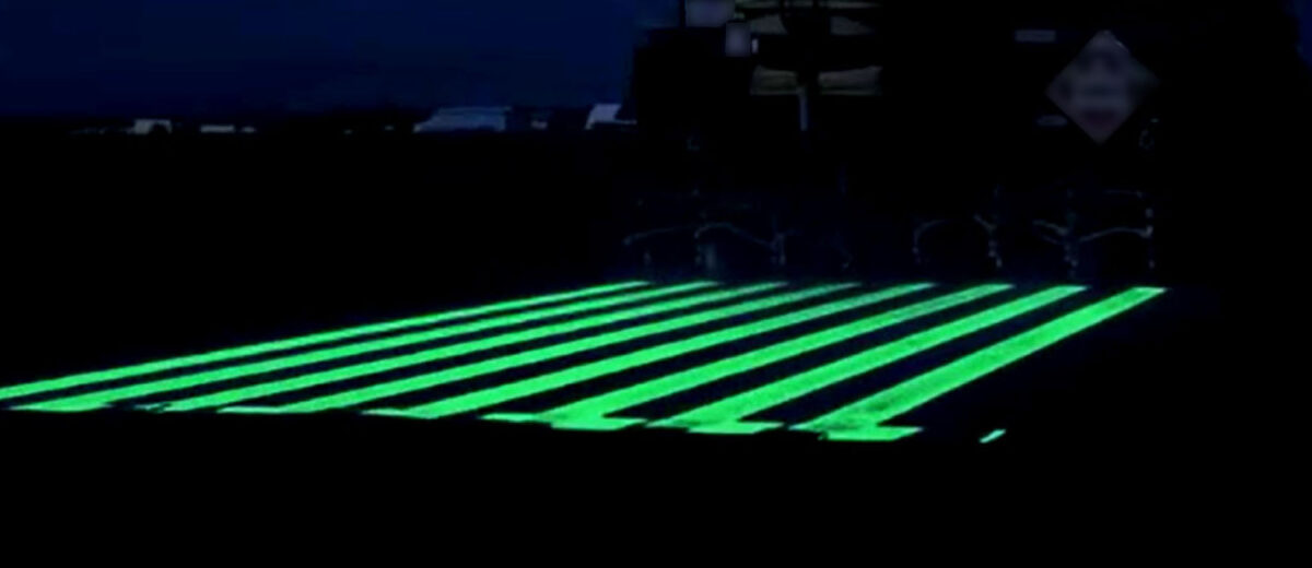 Why Use Glow In The Dark Road Marking